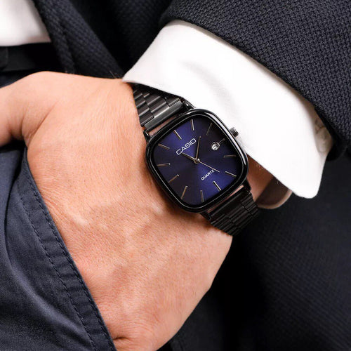 CASIO BLACK and BLUE FOR Men