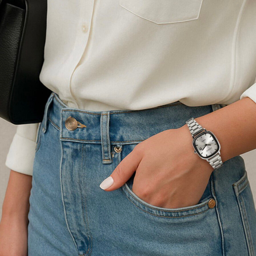 CASIO SILVER FOR WOMEN