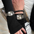 casio couple watches silver