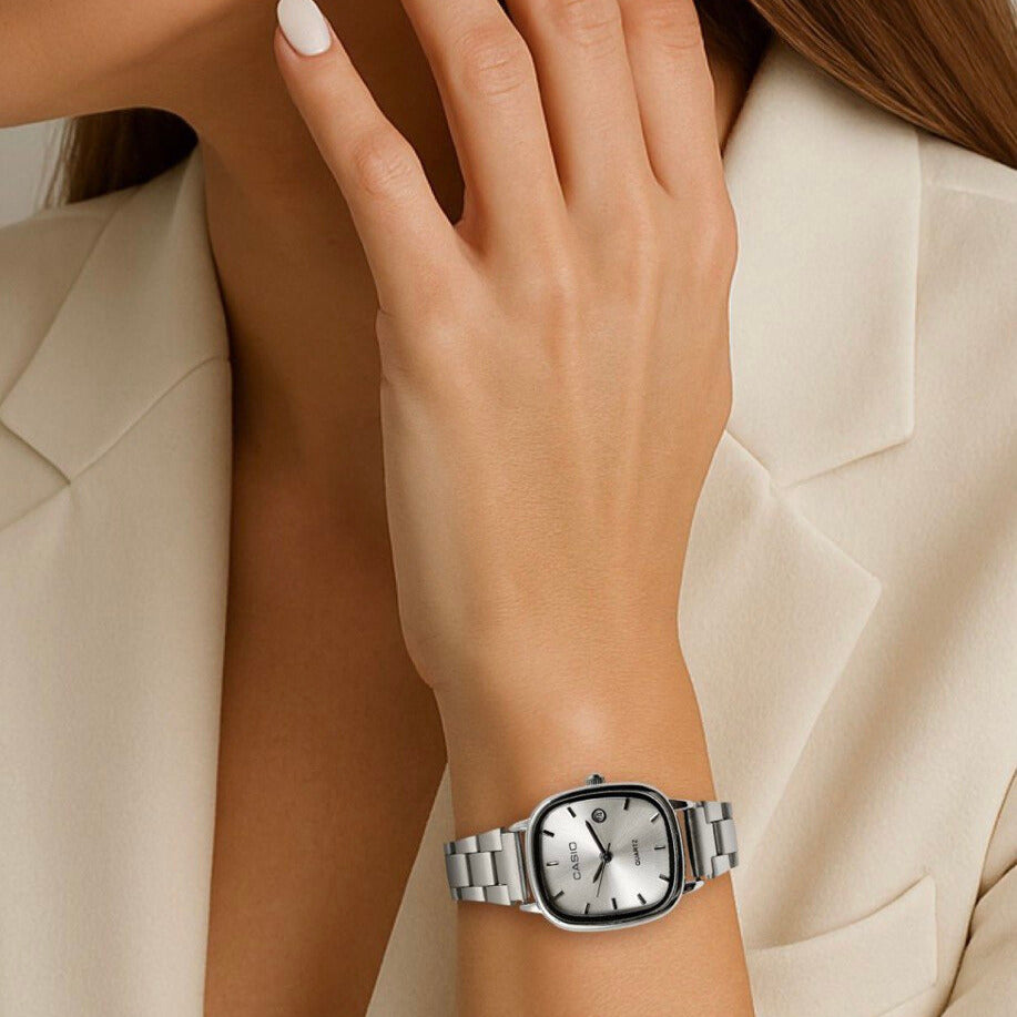 CASIO SILVER FOR WOMEN