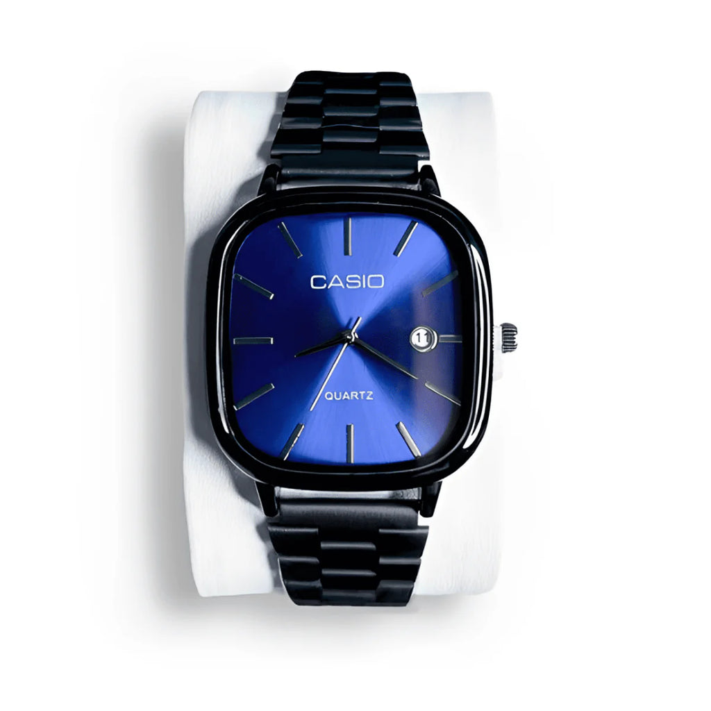 CASIO BLACK and BLUE FOR Men