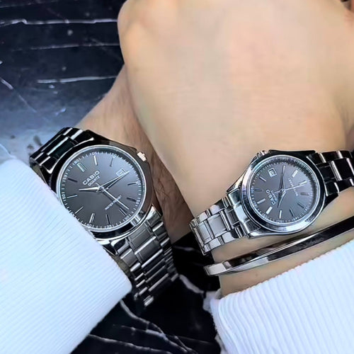 casio couple watches black