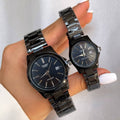 casio couple watches black
