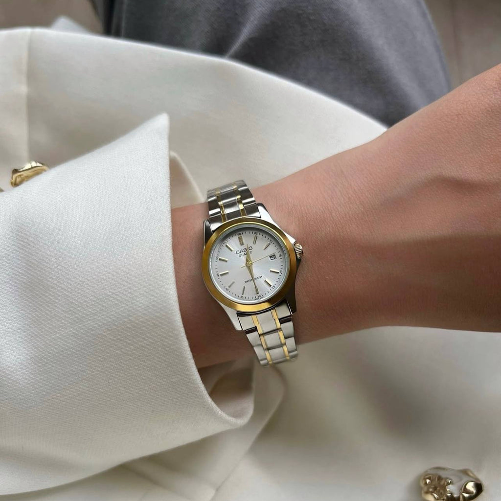 Casio Silver and Gold Women