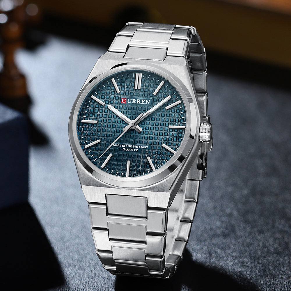 Curren couple silver and blue