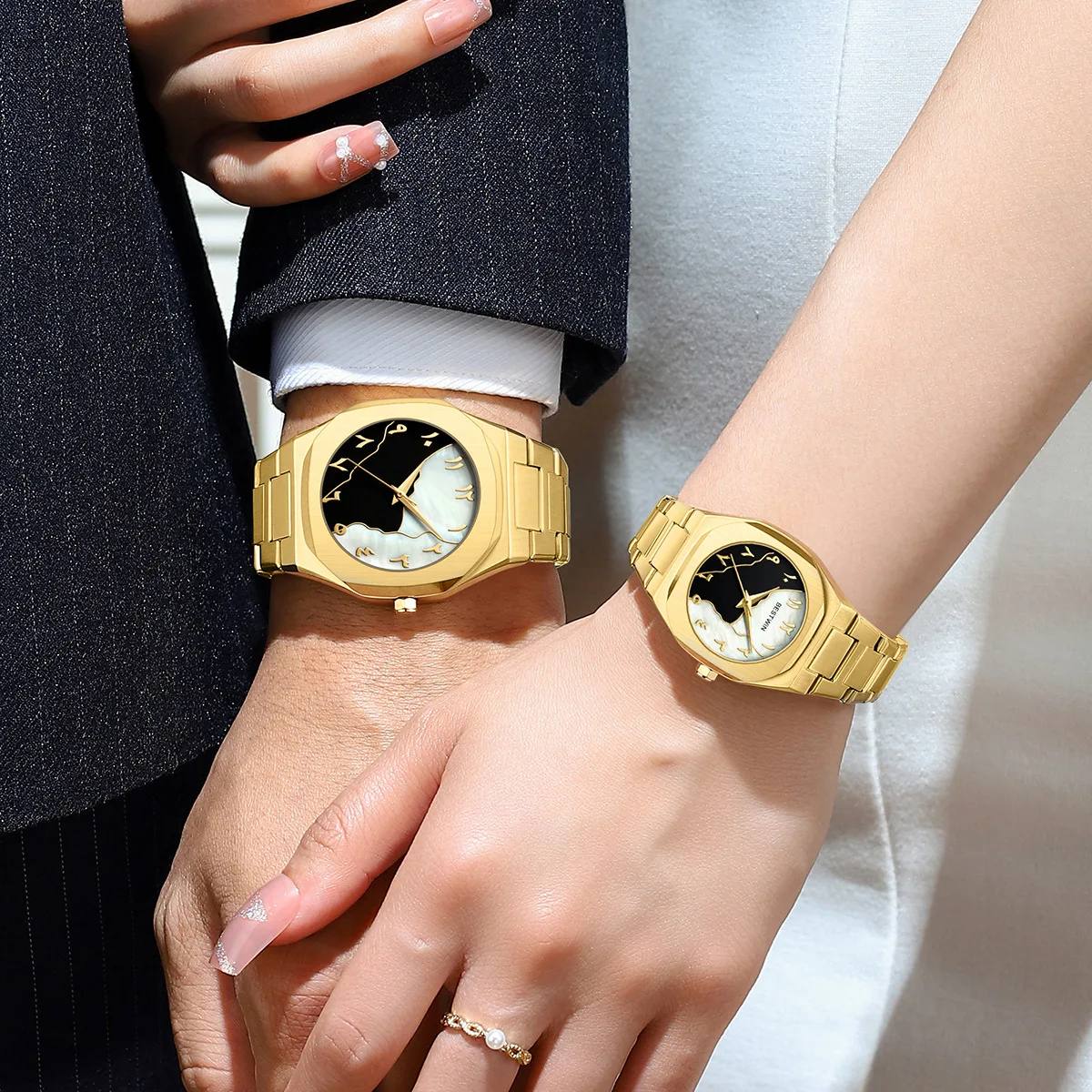 Couple Arabic Gold