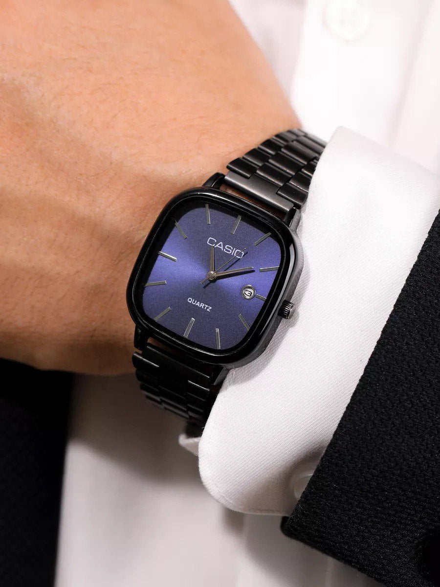 CASIO BLACK and BLUE FOR Men
