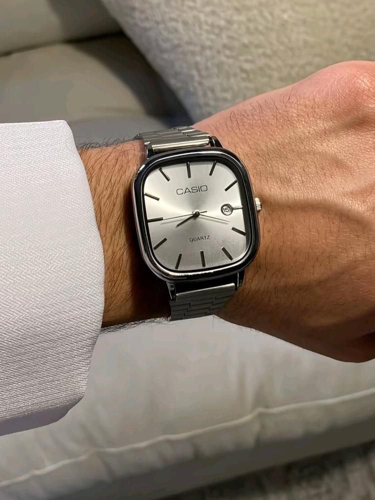CASIO SILVER FOR MEN